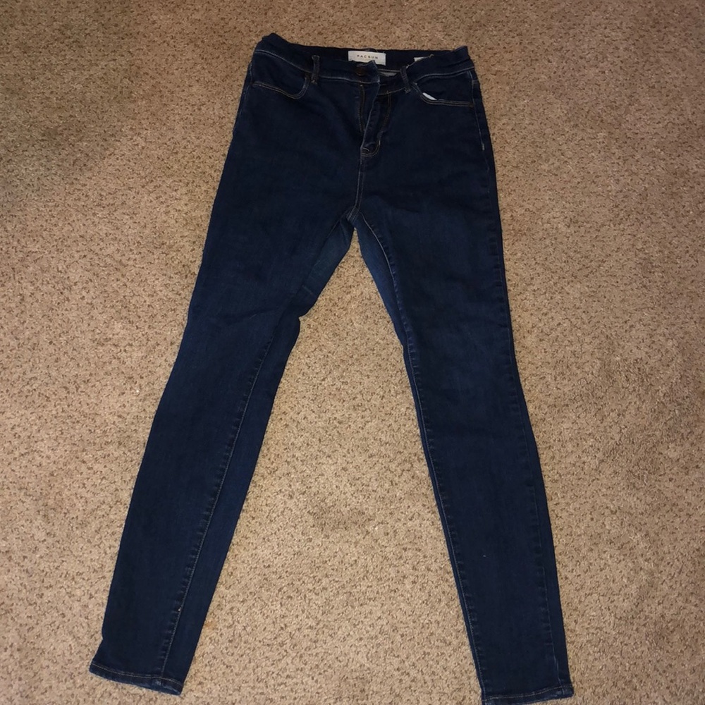 Dark wash pacsun skinny jeans